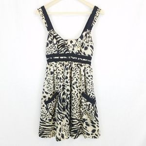 SALE! MINKPINK Animal Print Strapless Dress